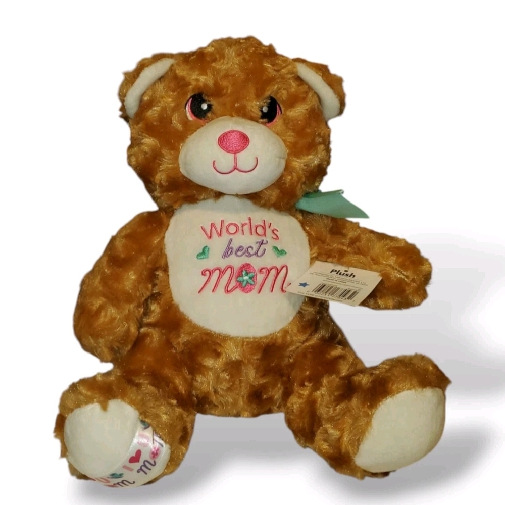 Charming Brown and Cream Teddy Bear for Mom
